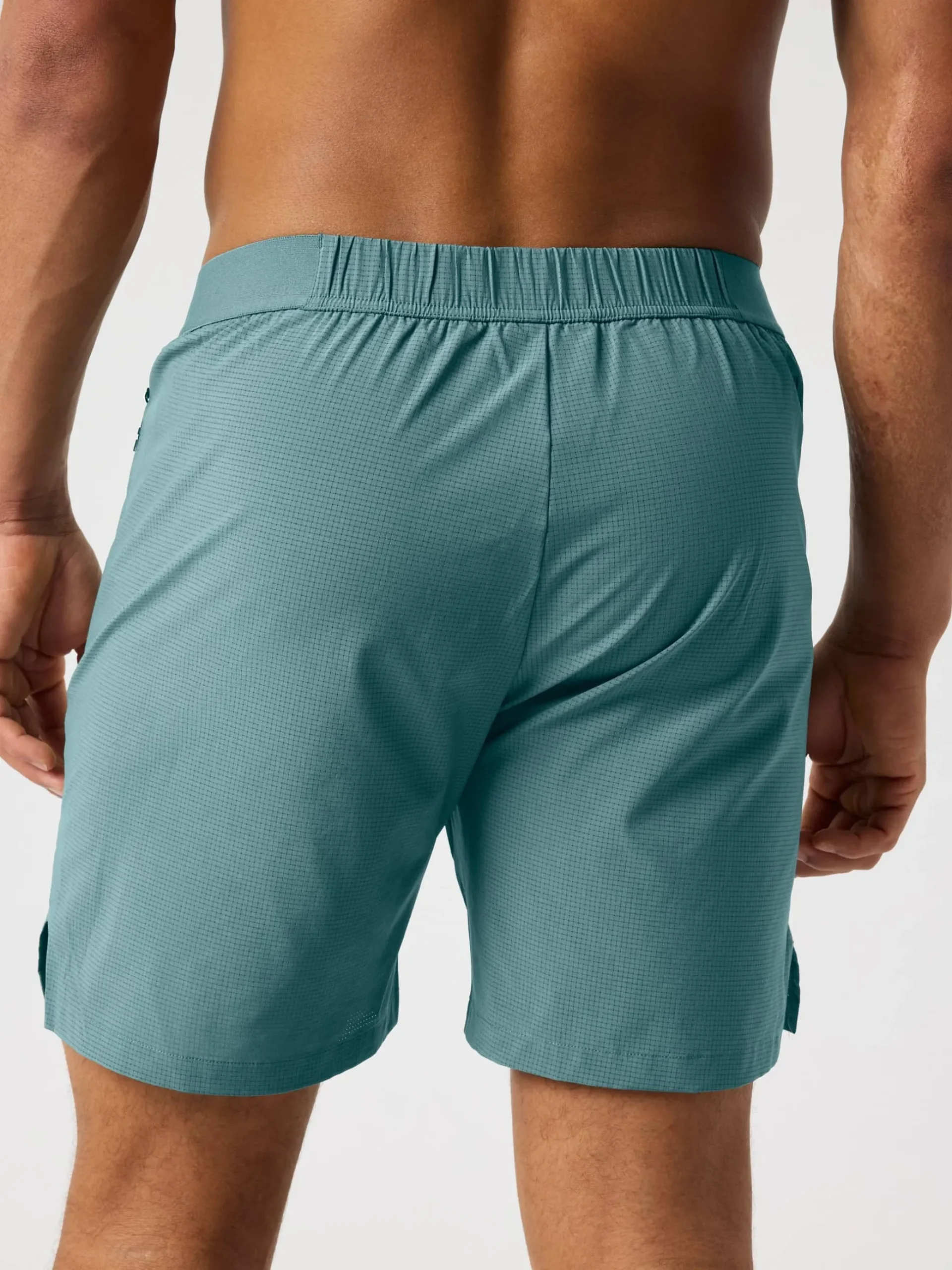 Borg Zip Shorts 7 Inch