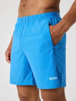 Borg Zip Shorts 7 Inch