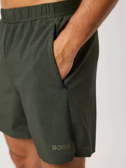 Borg Zip Shorts 7 Inch