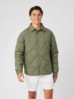 Centre Quilted Overshirt
