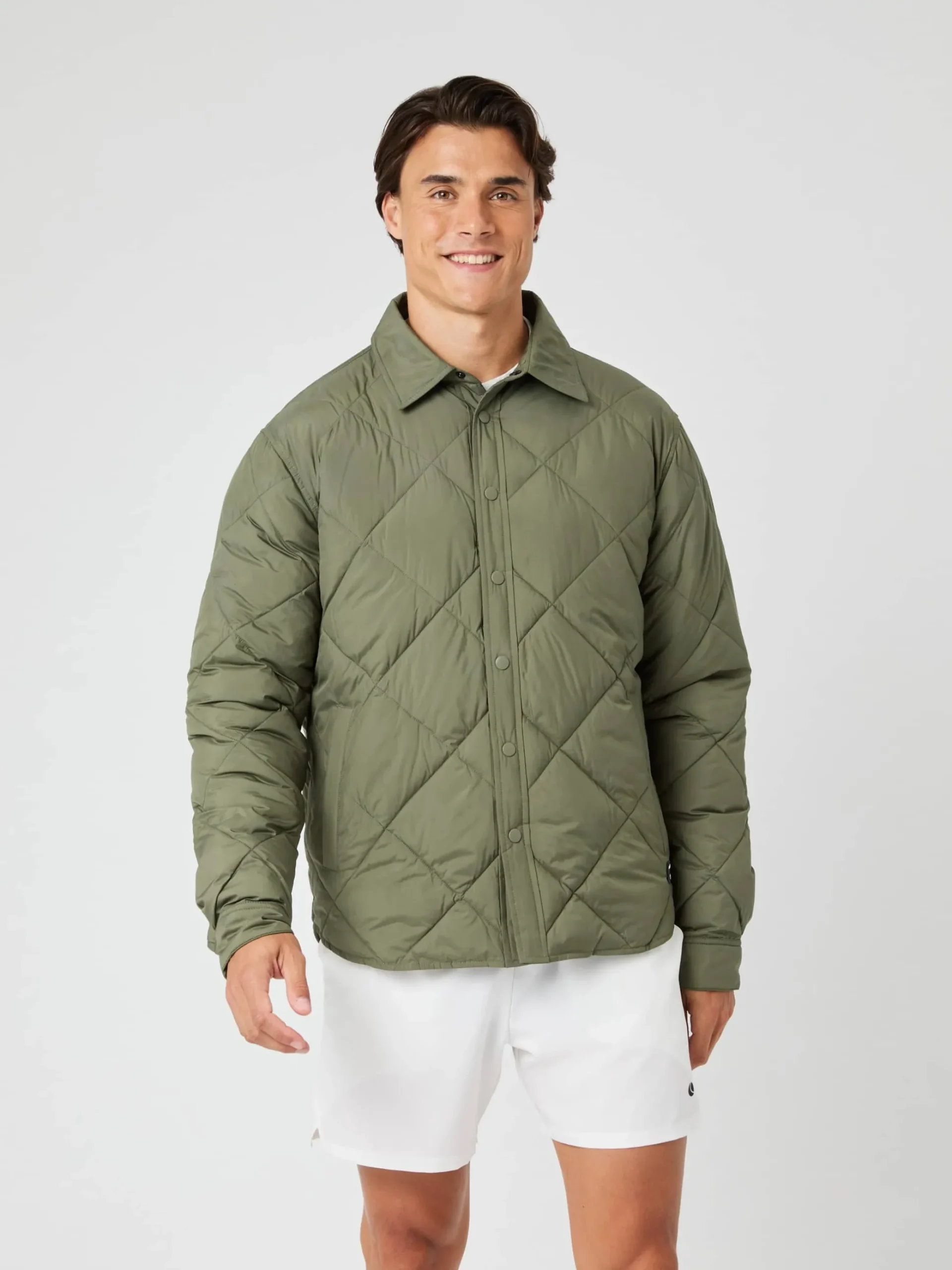 Centre Quilted Overshirt