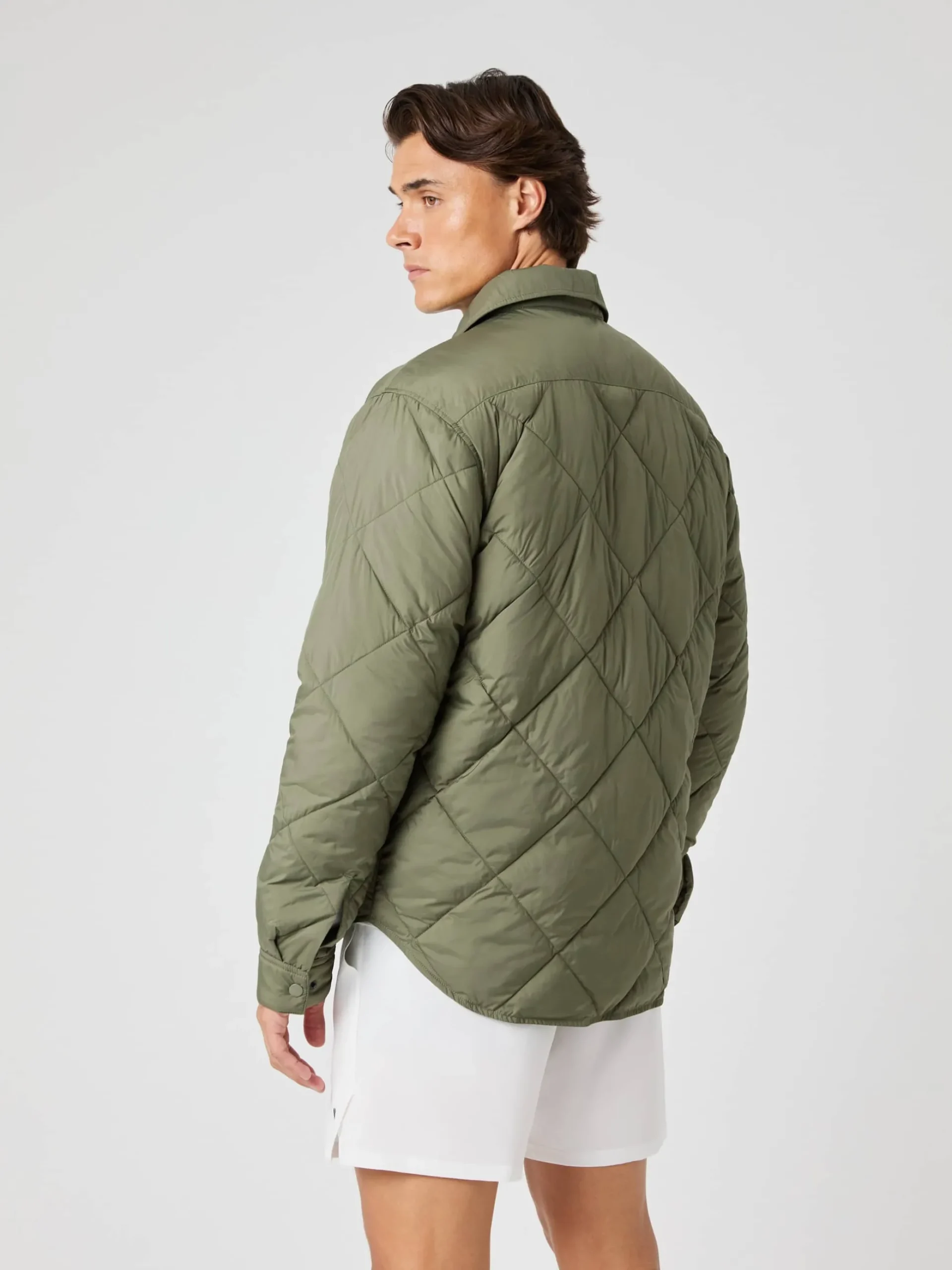 Centre Quilted Overshirt