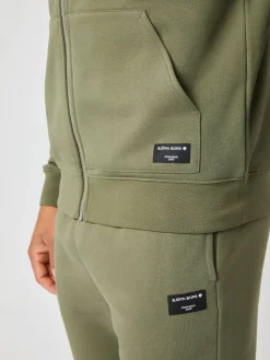 Centre Zip Hoodie
