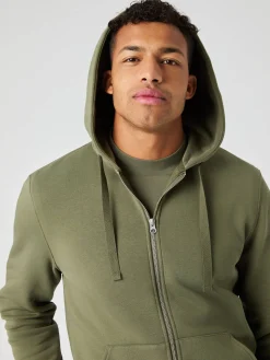 Centre Zip Hoodie