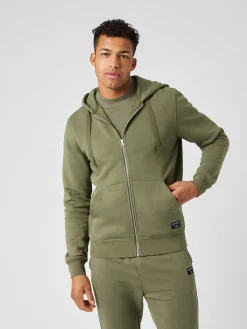 Centre Zip Hoodie