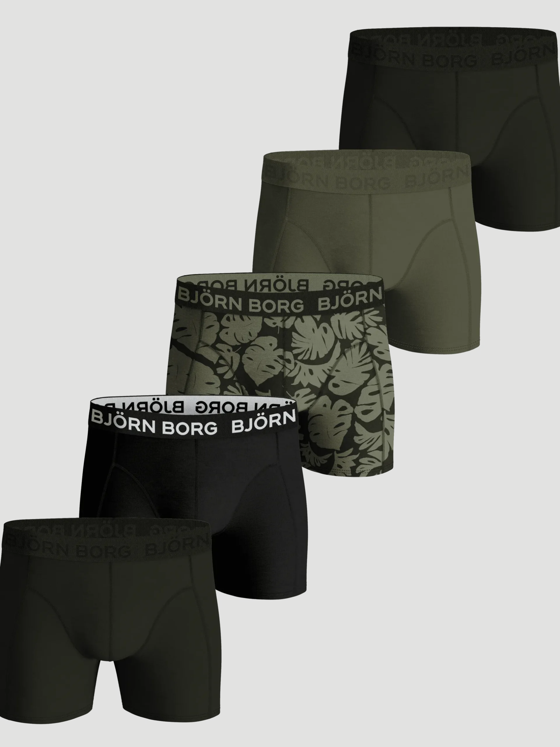 Cotton Stretch Boxer 5-pack