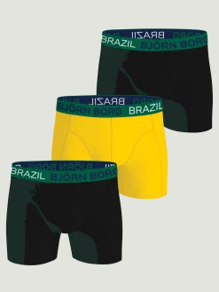 Cotton Stretch Boxers Brazil 3-pack