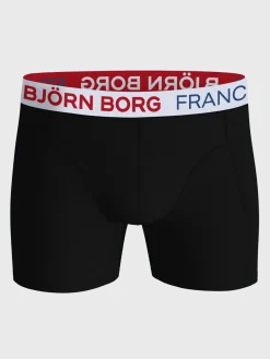 Cotton Stretch Boxers France 3-pack