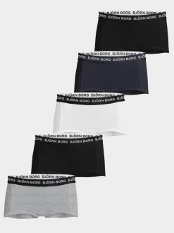 Cotton Stretch Boxer Shorts 5-pack