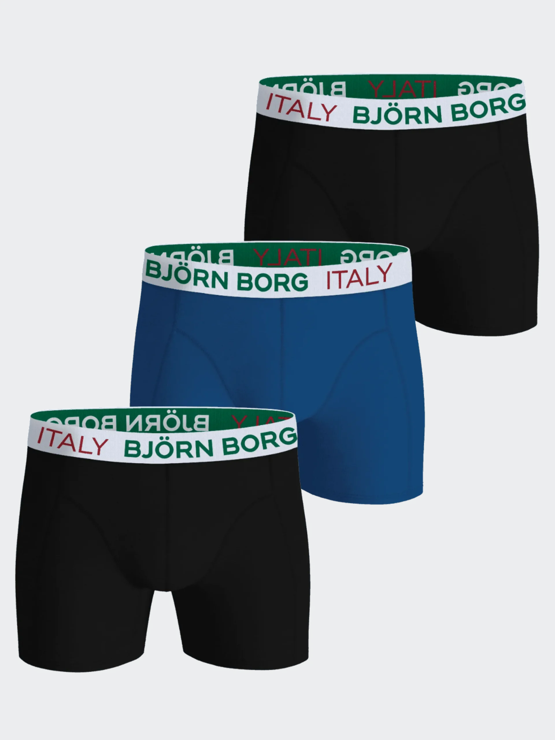 Cotton Stretch Boxers Italy 3-pack