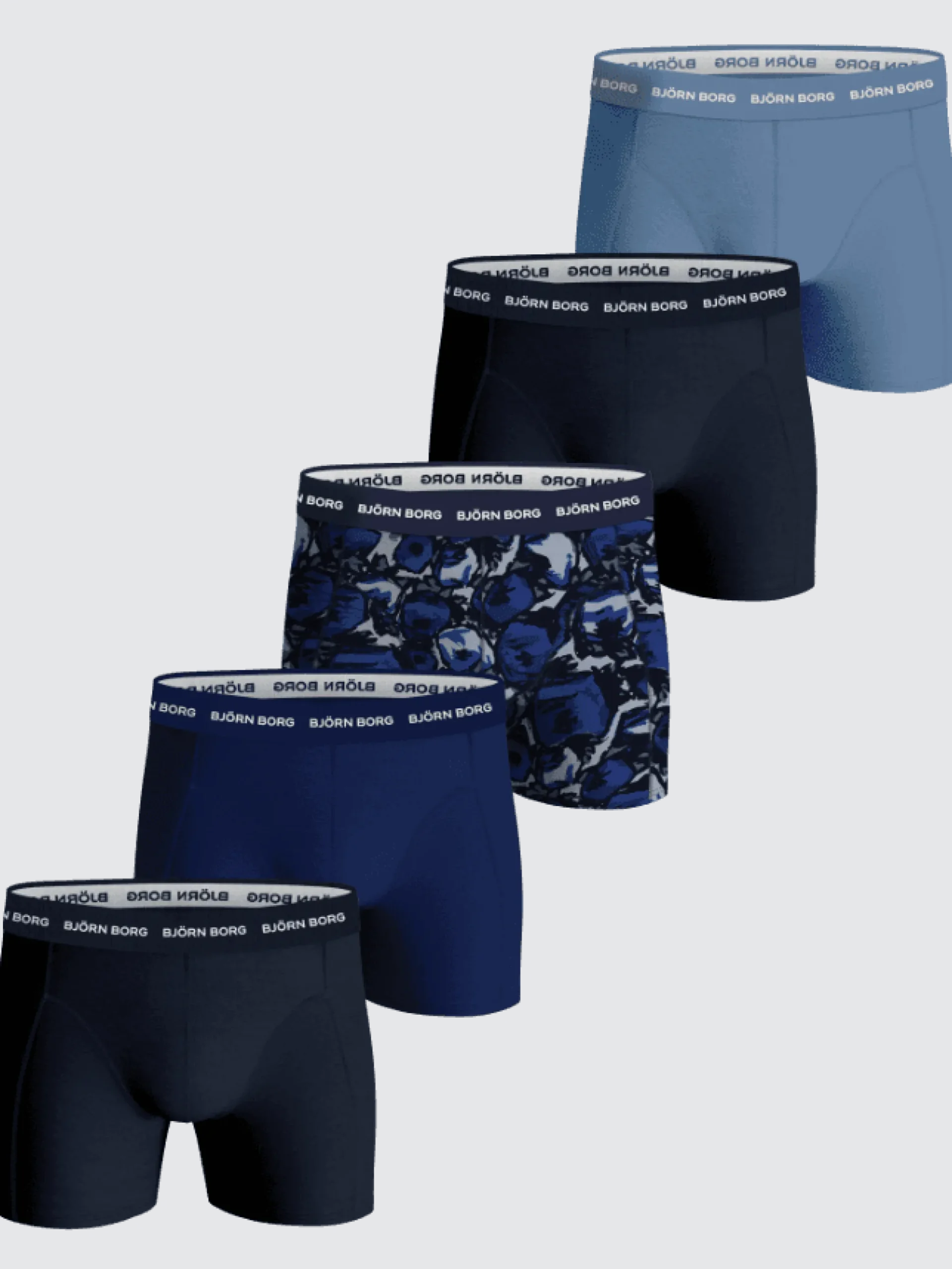 Cotton Stretch Boxers 5-pack