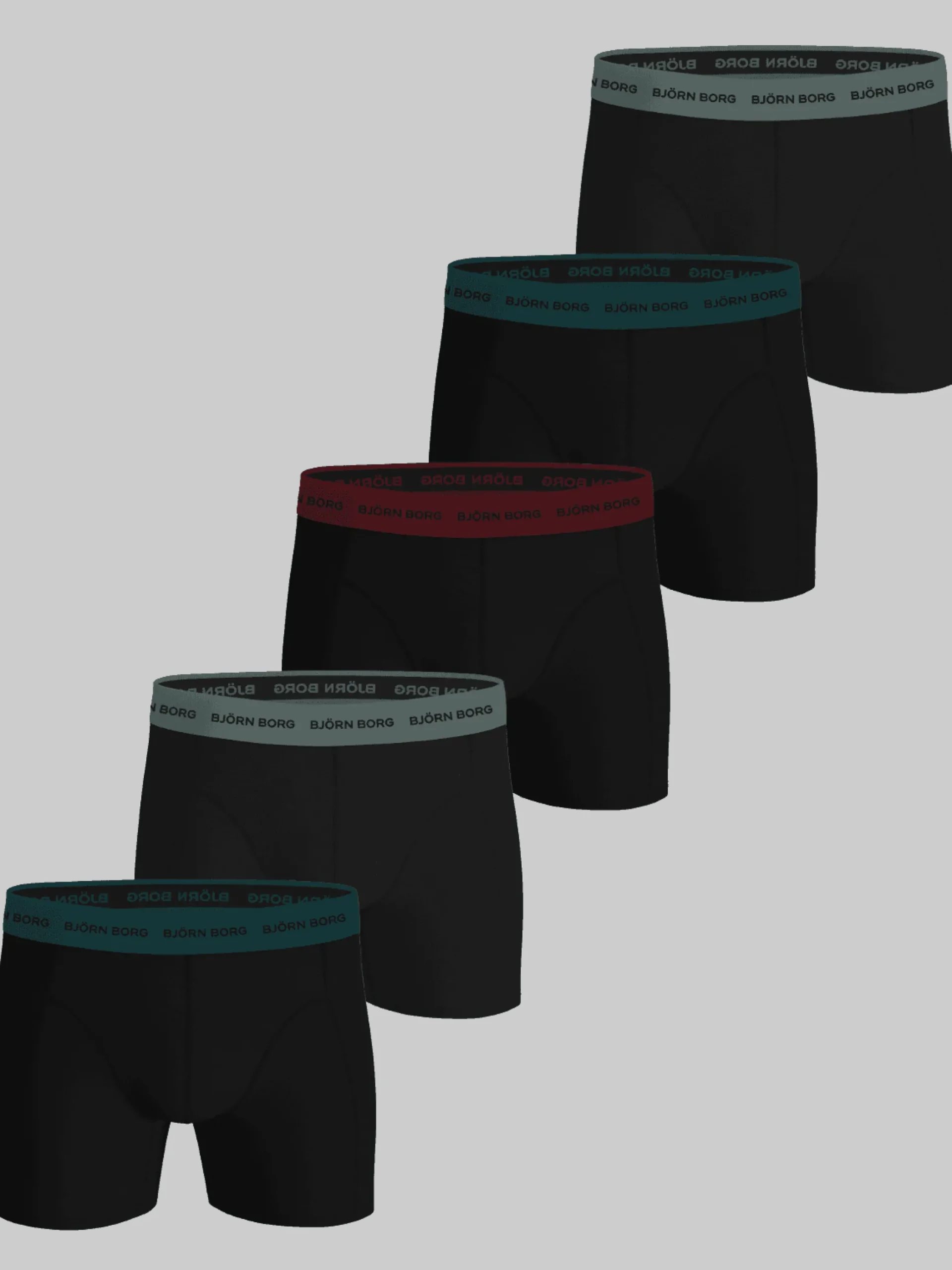Cotton Stretch Boxers 5-pack