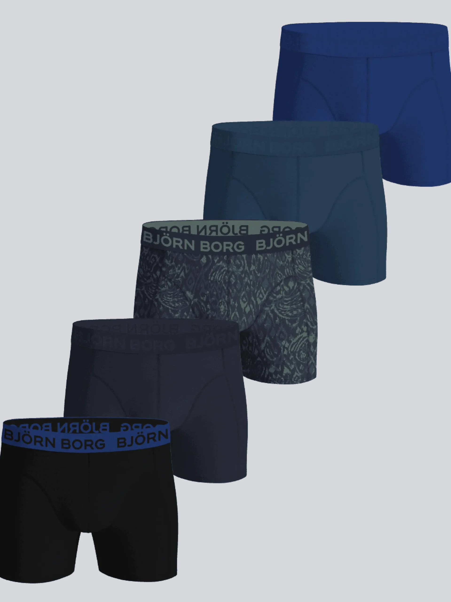 Cotton Stretch Boxers 5-pack