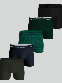 Cotton Stretch Boxers 5-pack