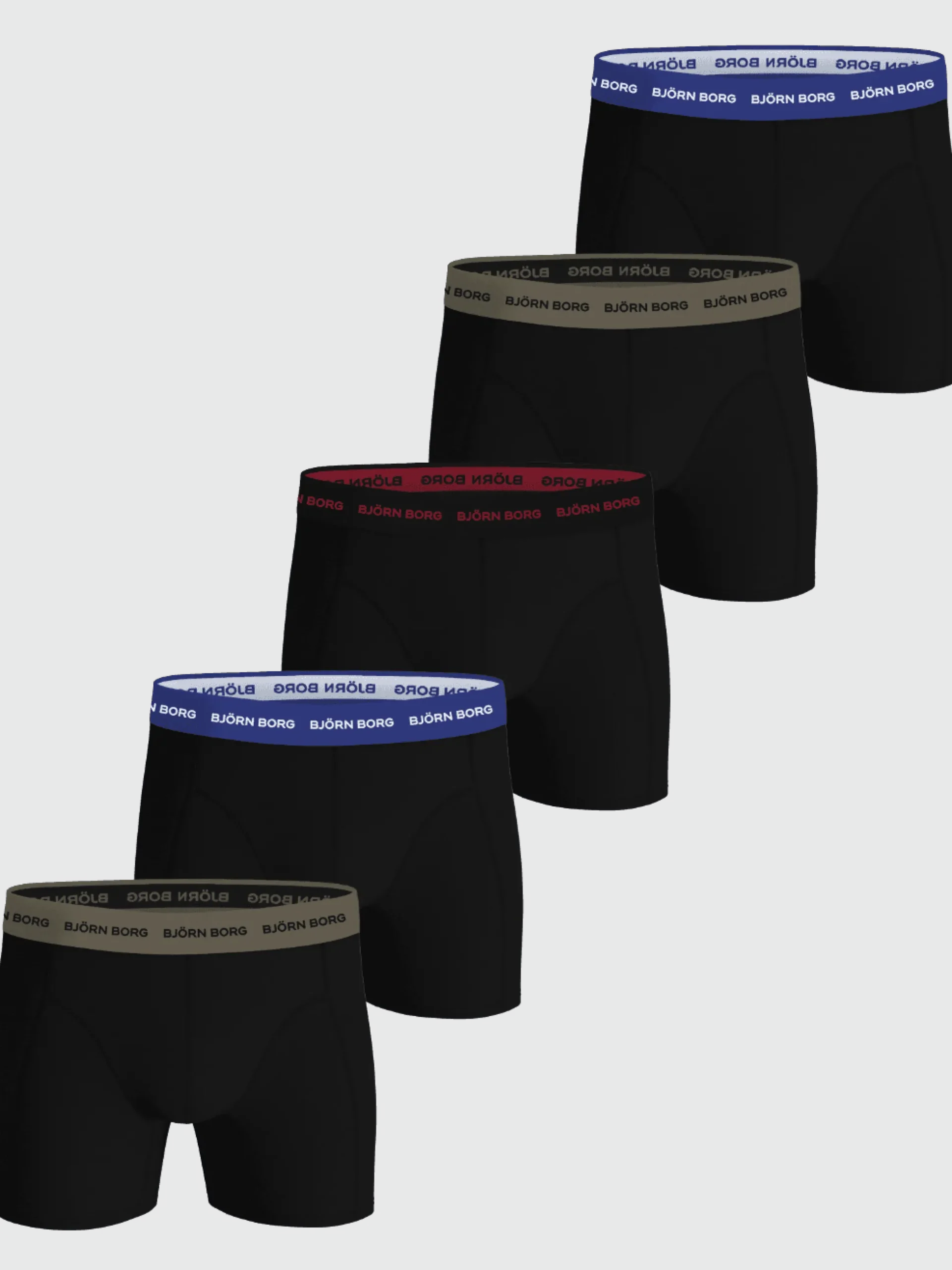 Cotton Stretch Boxers 5-pack