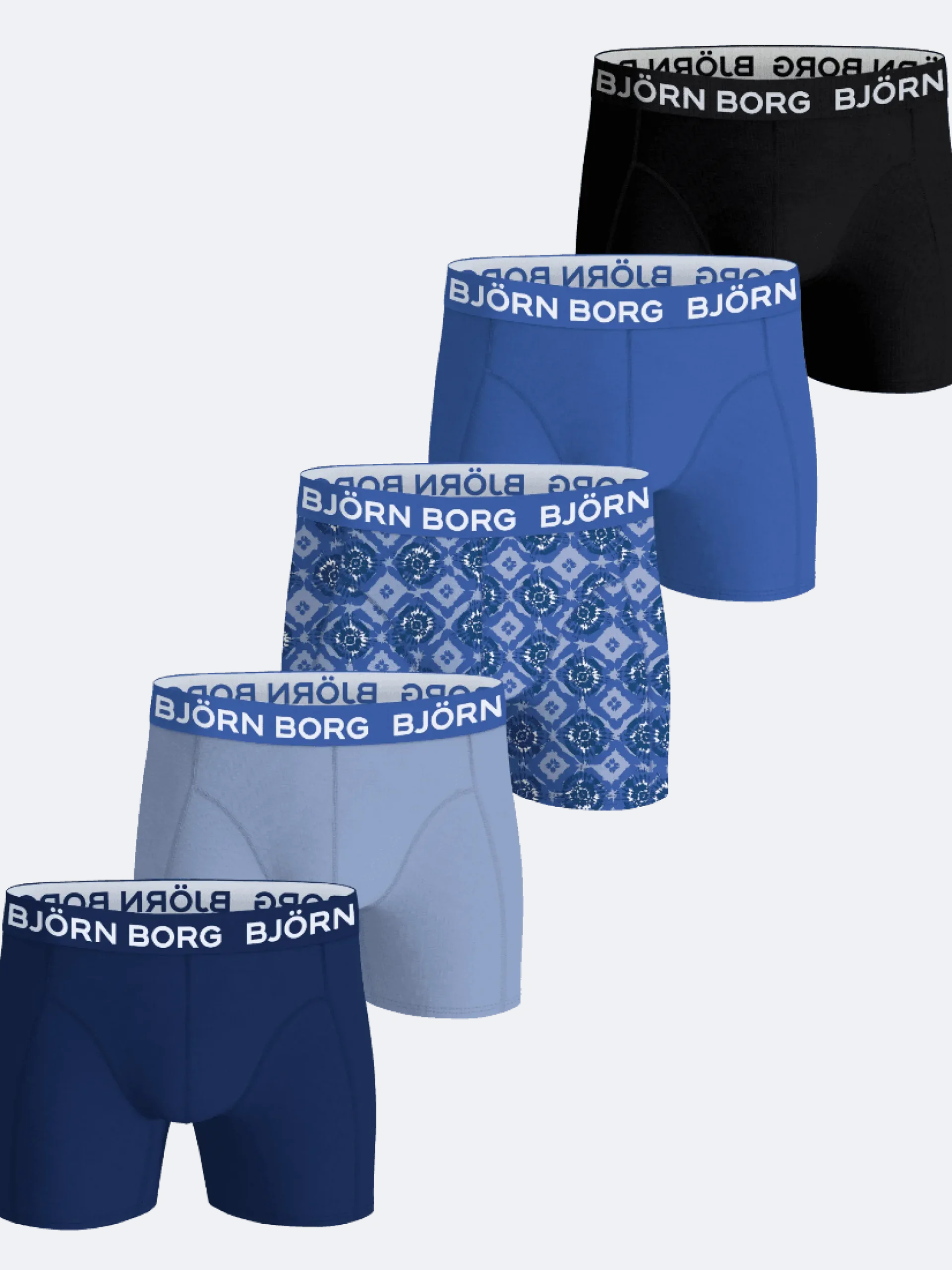 Cotton Stretch Boxers 5-pack