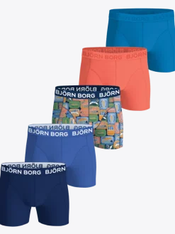 Cotton Stretch Boxers 5-pack