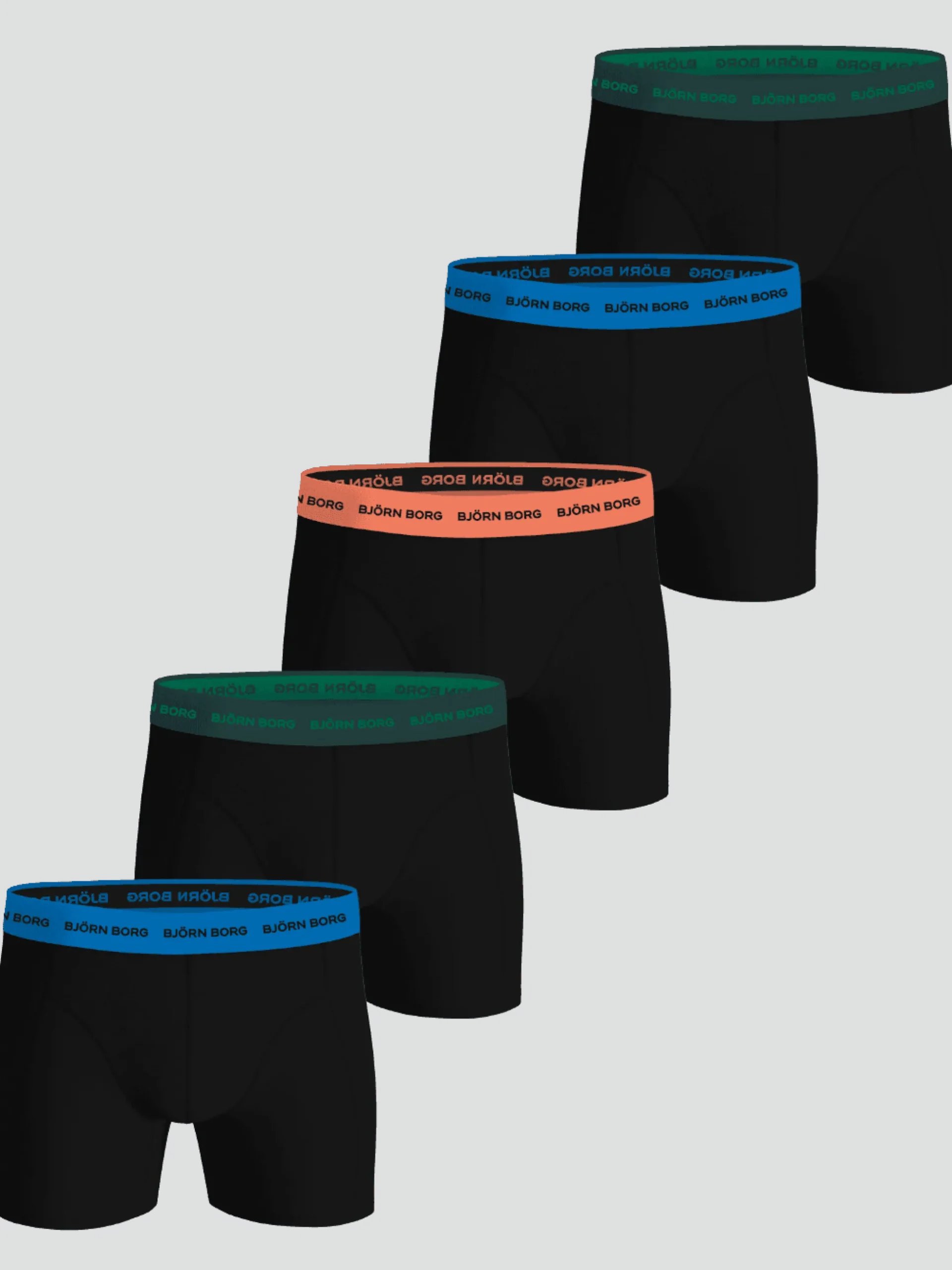Cotton Stretch Boxers 5-pack