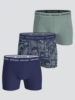 Cotton Stretch Boxers 3-pack