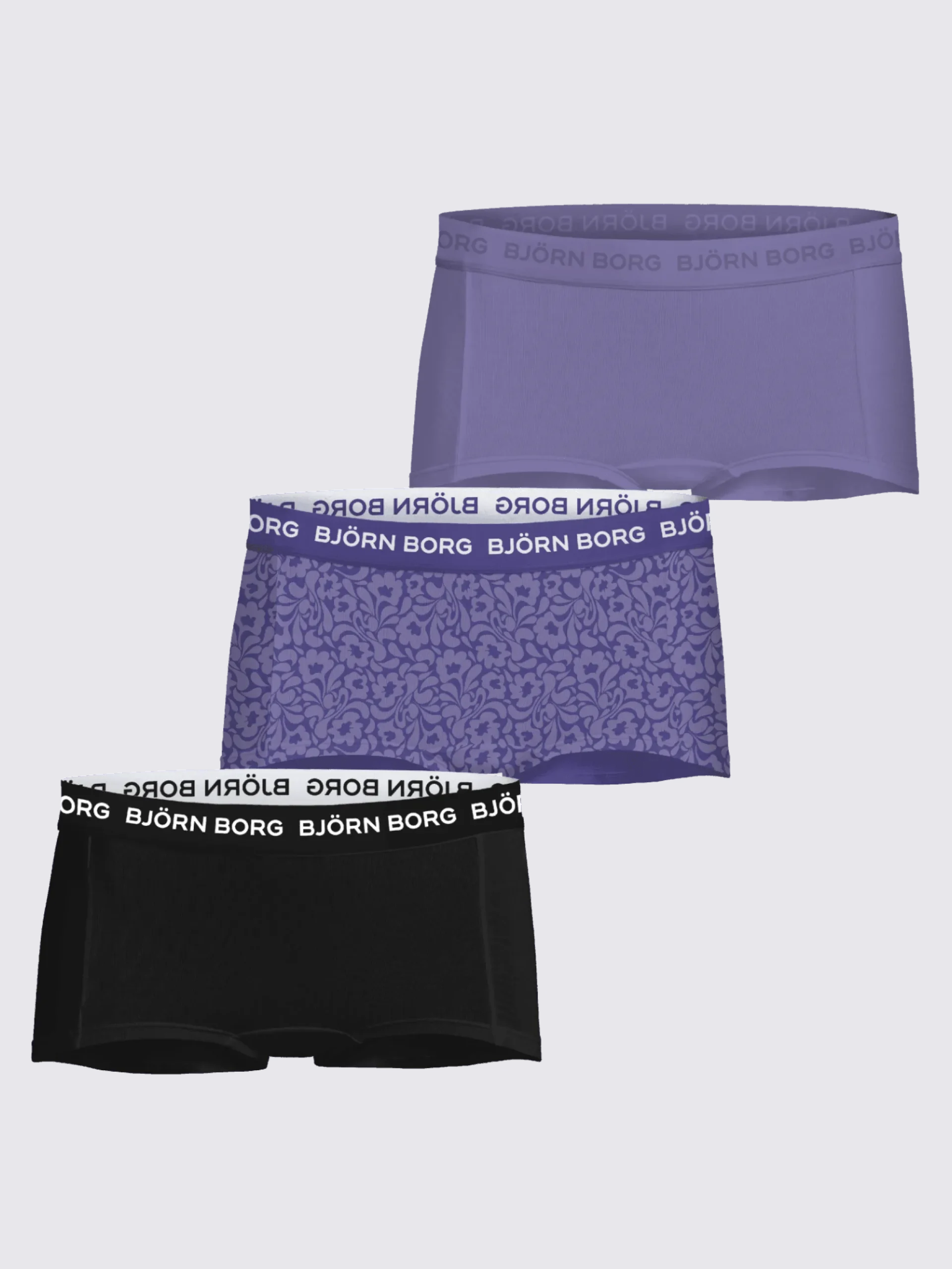 Cotton Stretch Boxers Shorts 3-pack