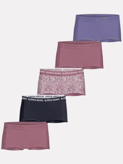 Cotton Stretch Boxers Shorts 5-pack