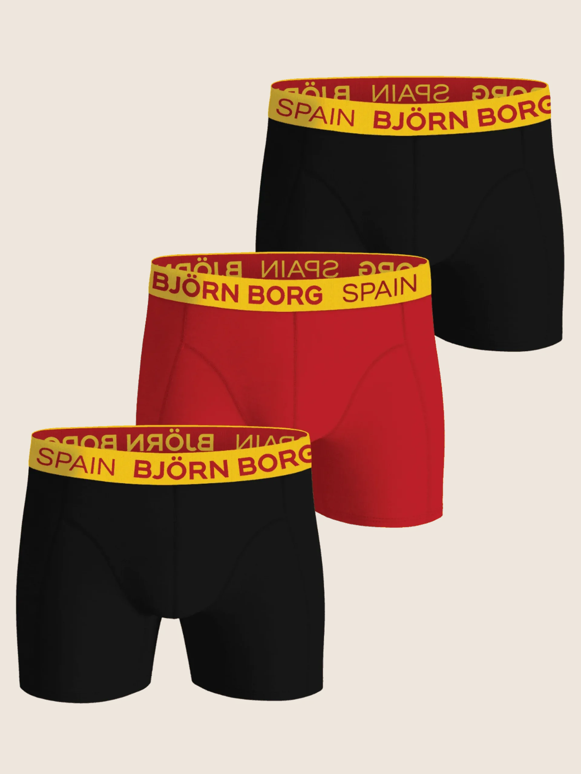 Cotton Stretch Boxers Spain 3-pack