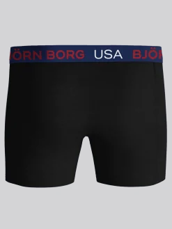 Cotton Stretch Boxers Usa 3-pack