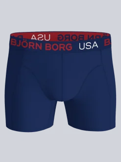 Cotton Stretch Boxers Usa 3-pack