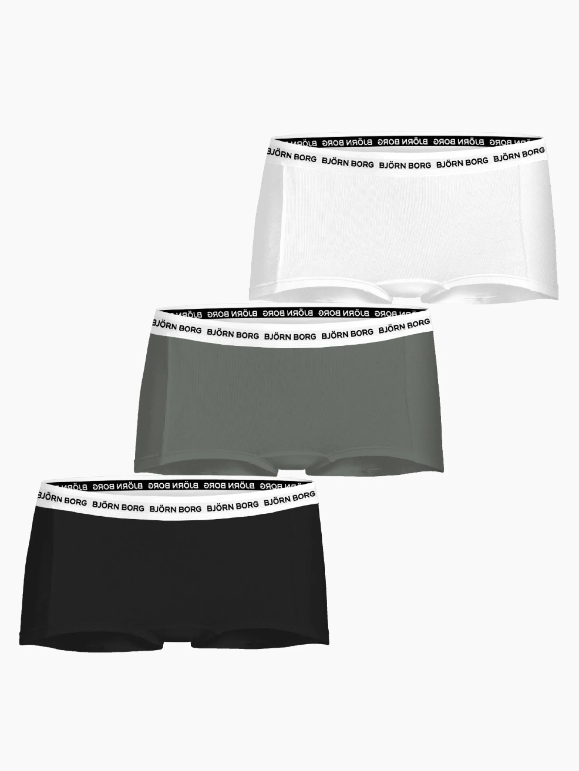 Cotton Stretch Logo Boxer Shorts 3-pack