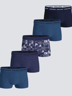 Cotton Stretch Trunks 5-pack
