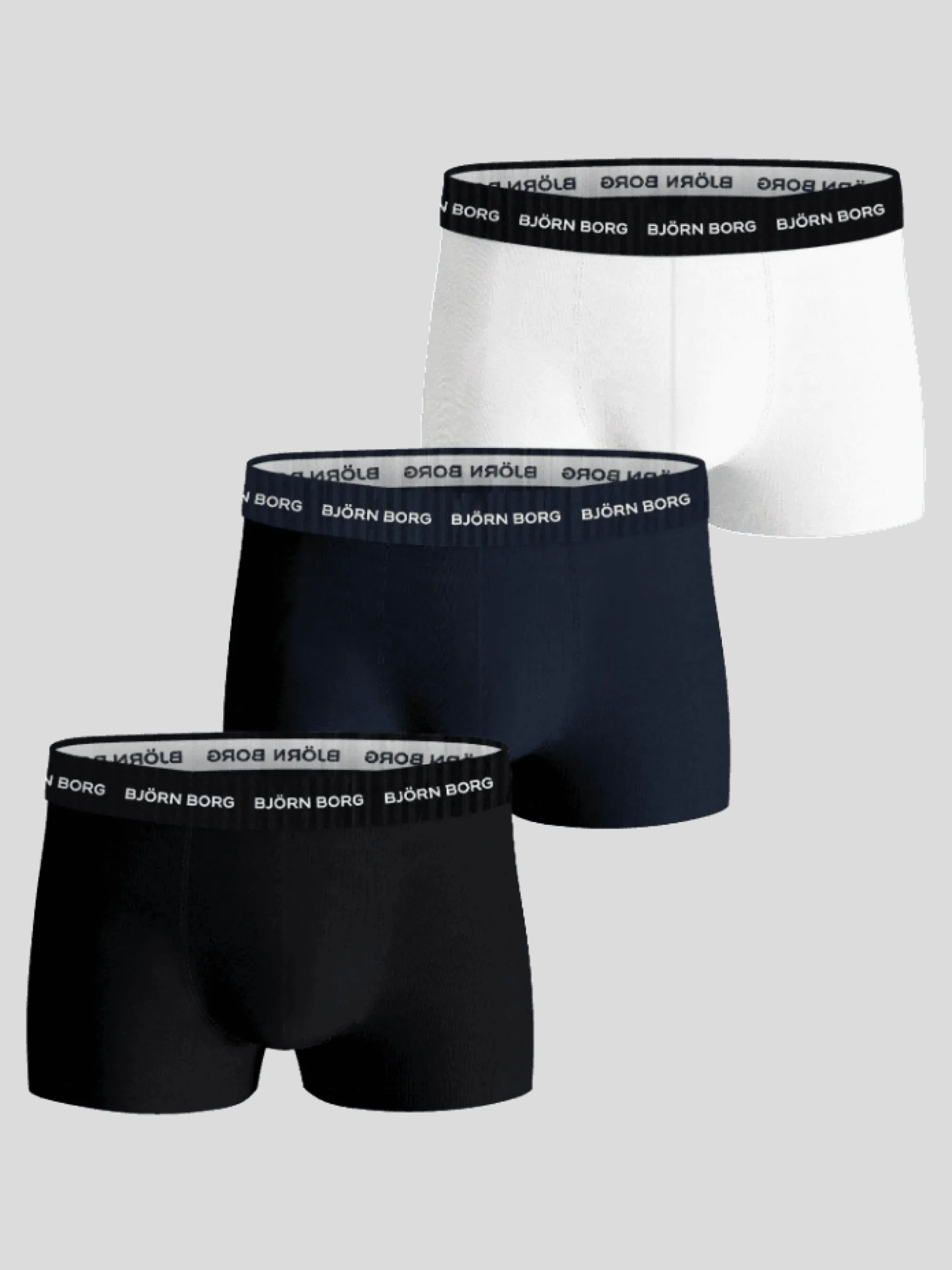 Cotton Stretch Trunks 3-pack