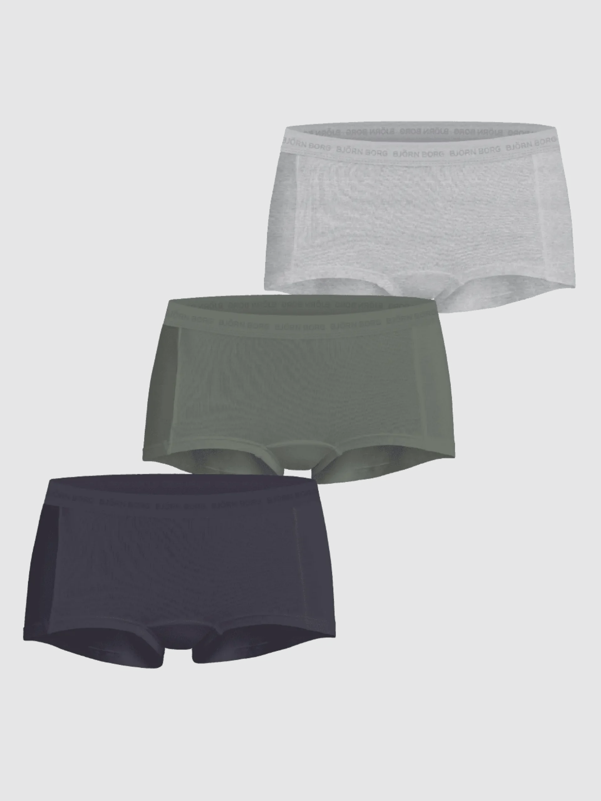 Everyday Cotton Boxer Shorts 3-pack