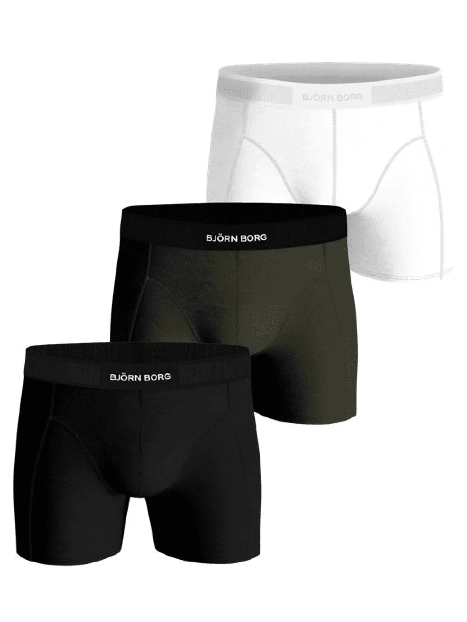 Organic Cotton Stretch Boxers 3-pack