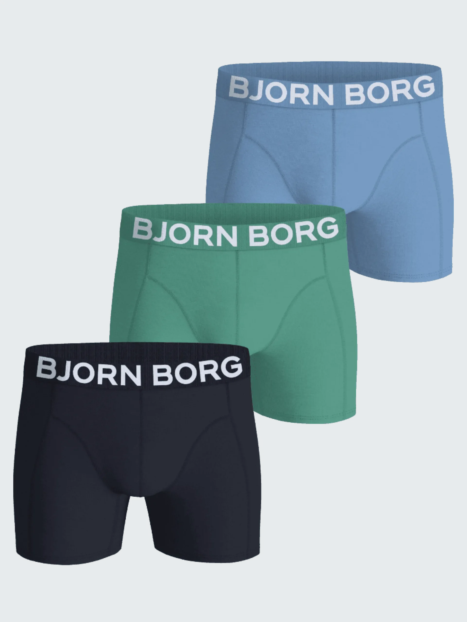 Organic Cotton Stretch Boxers 3-pack