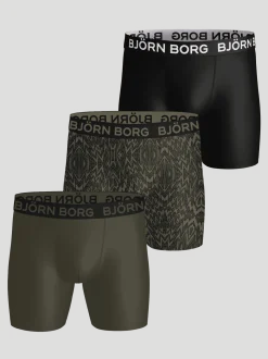 Sports Microfiber Boxers 3-pack