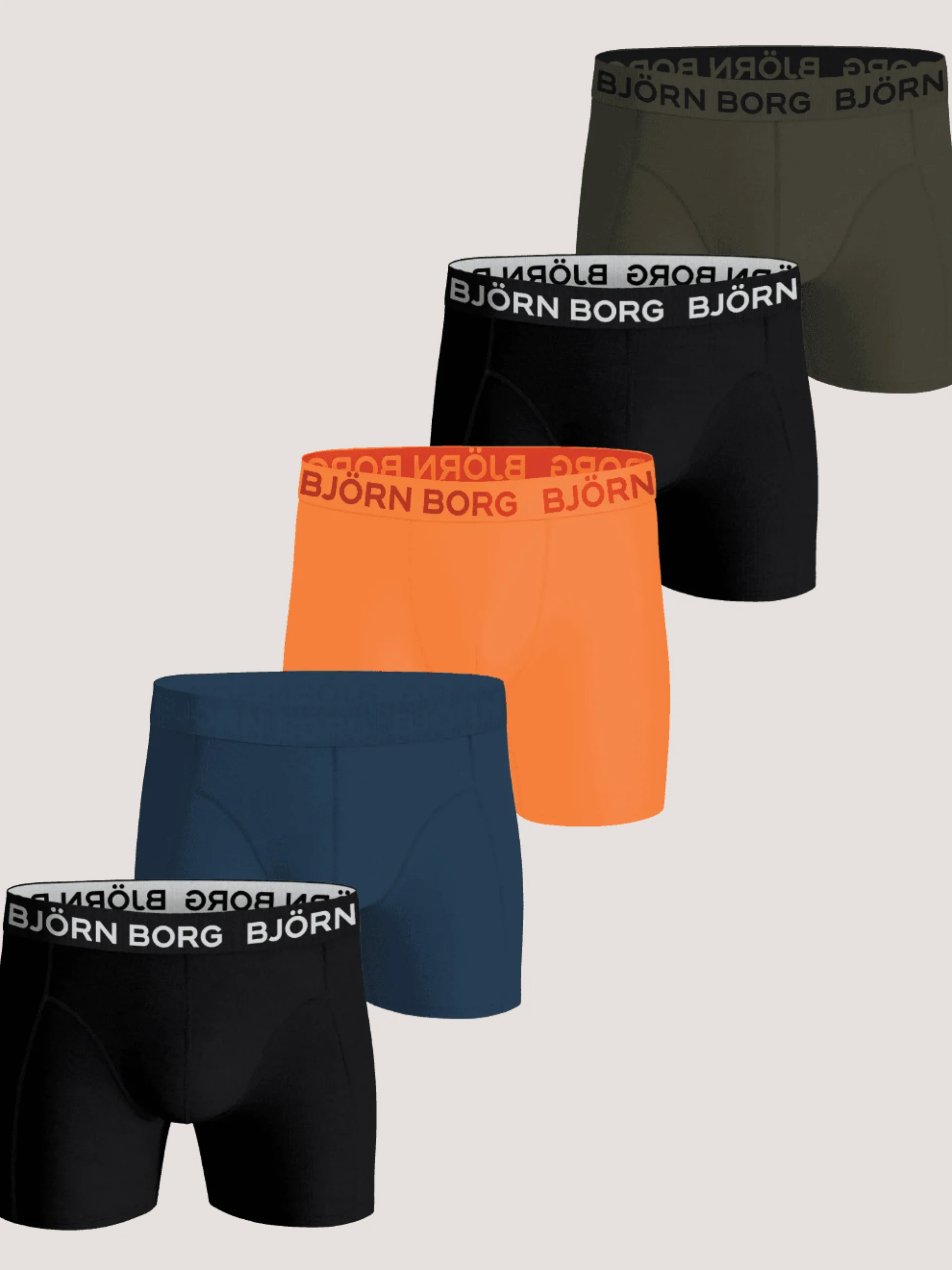 Sports Microfiber Boxers 5-pack