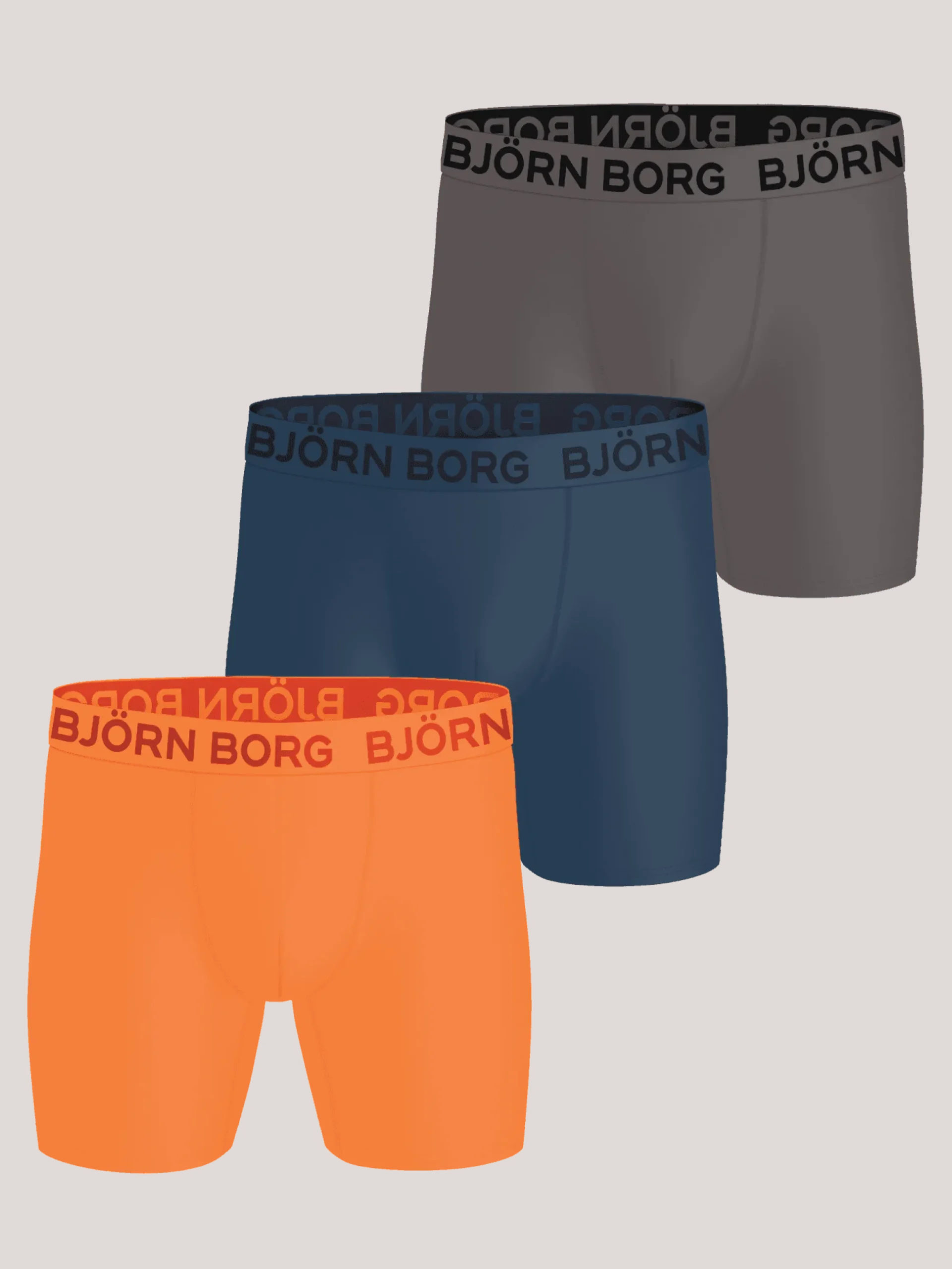 Sports Microfiber Boxers 3-pack