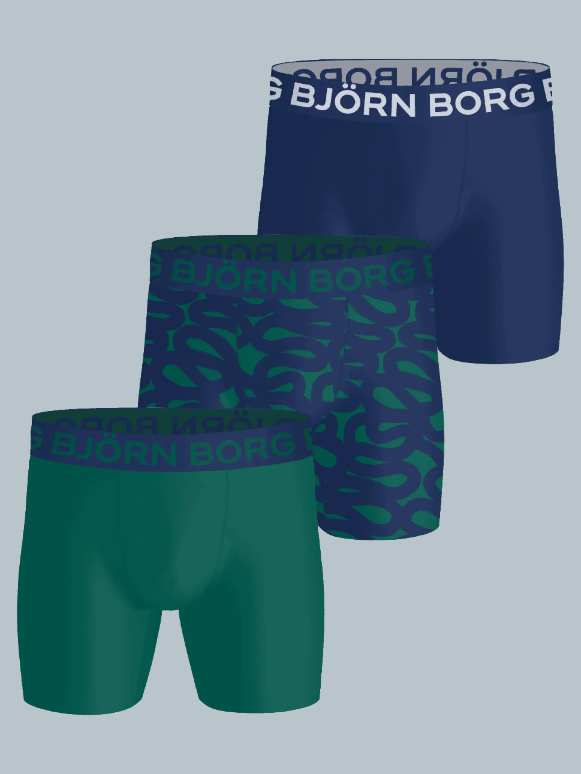 Sports Microfiber Boxers 3-pack