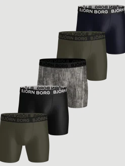Sports Microfiber Boxers 5-pack