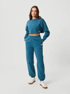 Studio Oversized Cropped Crew