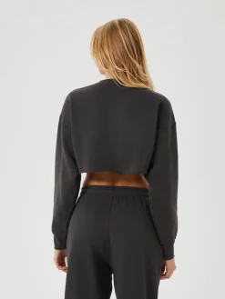 Studio Oversized Cropped Crew
