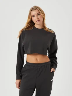 Studio Oversized Cropped Crew
