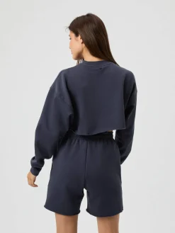 Studio Oversized Cropped Sweatshirt