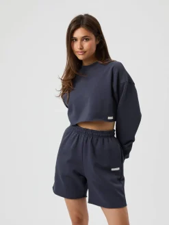 Studio Oversized Cropped Sweatshirt
