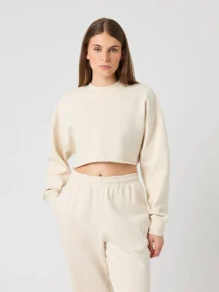 Studio Oversized Cropped Sweatshirt