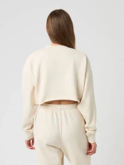 Studio Oversized Cropped Sweatshirt