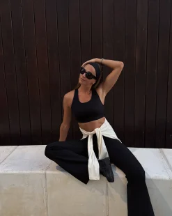 Studio Premium Rib Sports Bra