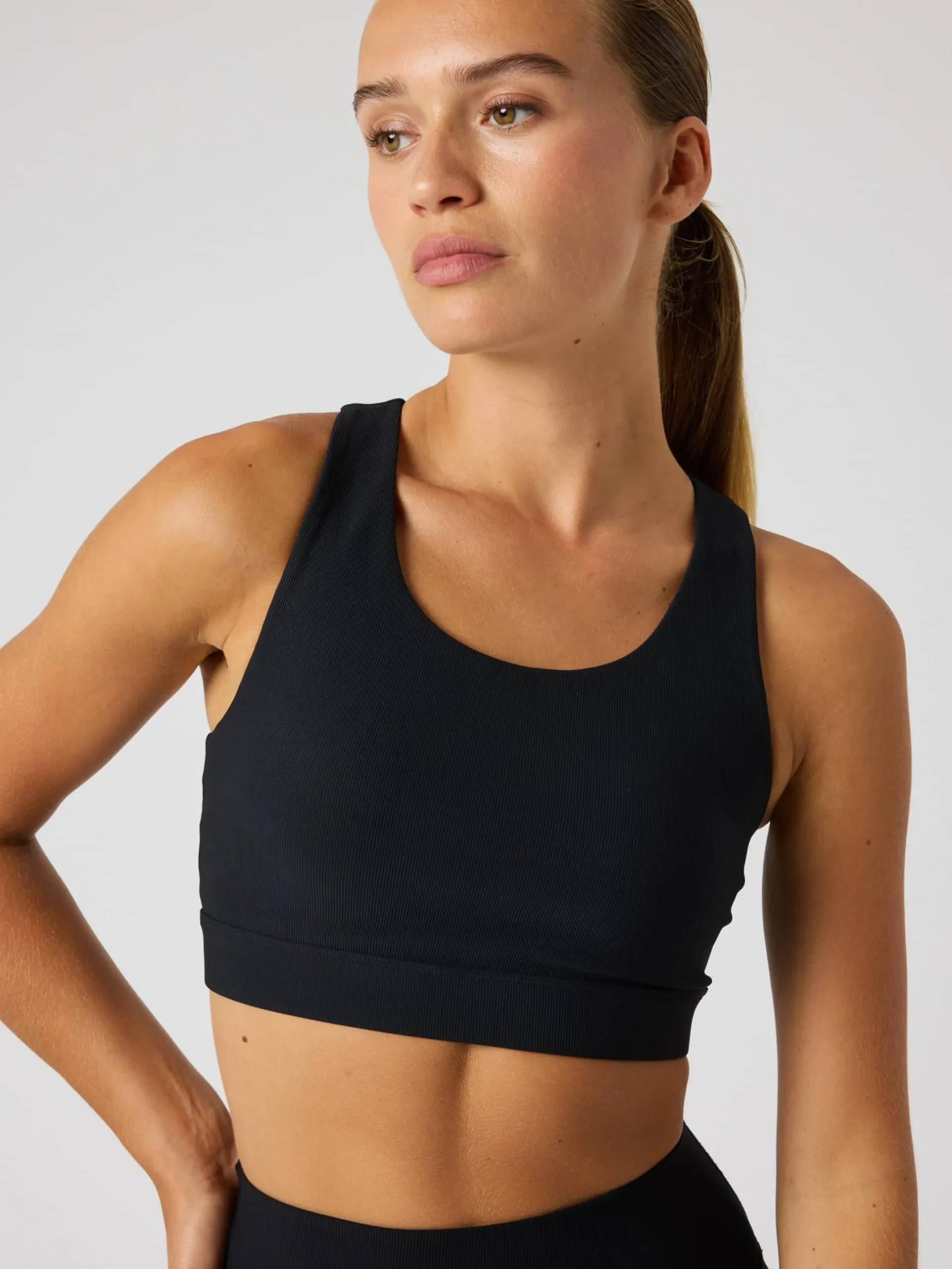 Studio Premium Rib Sports Bra