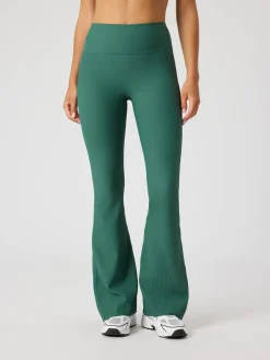 Studio Ribbed Flare Tights Regular