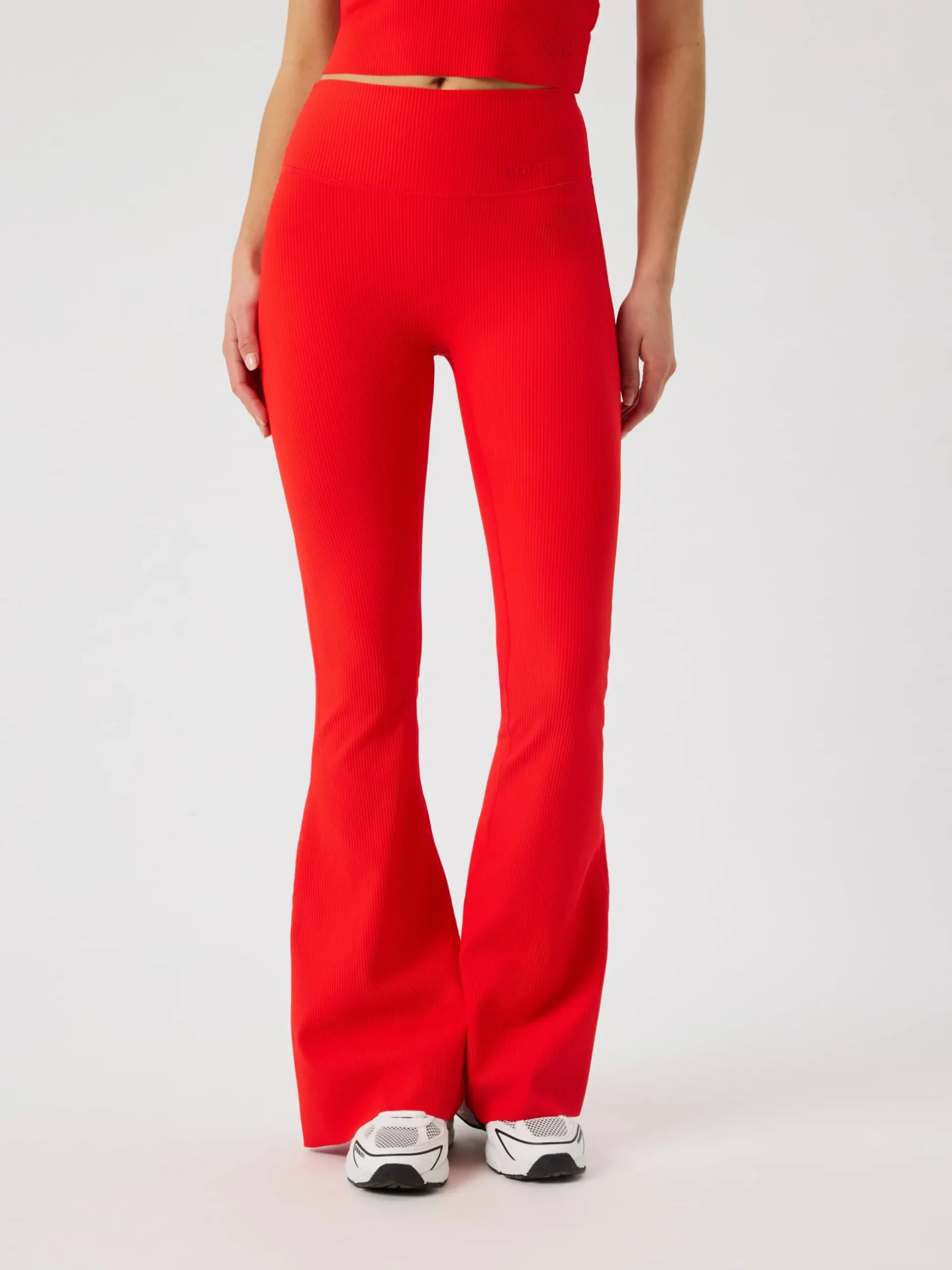 Studio Ribbed Flare Tights Regular